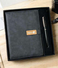 Shreehaar Thoughtful Duo Corporate Gift Kit – High Quality Notebook and Premium Pen Set in Black Gift Box India