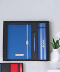 Shreehaar Productivity Booster Corporate Gift Kit – Premium Diary Pen and Bottle Set in Blue Branded Gift Box India